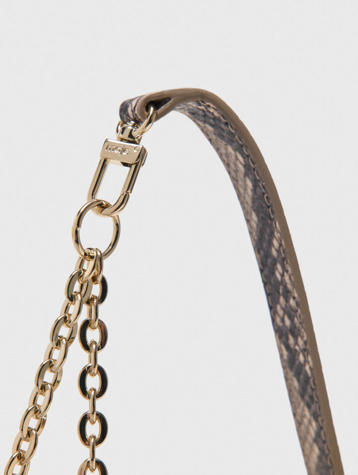 Miss M walk in pelle pitonata