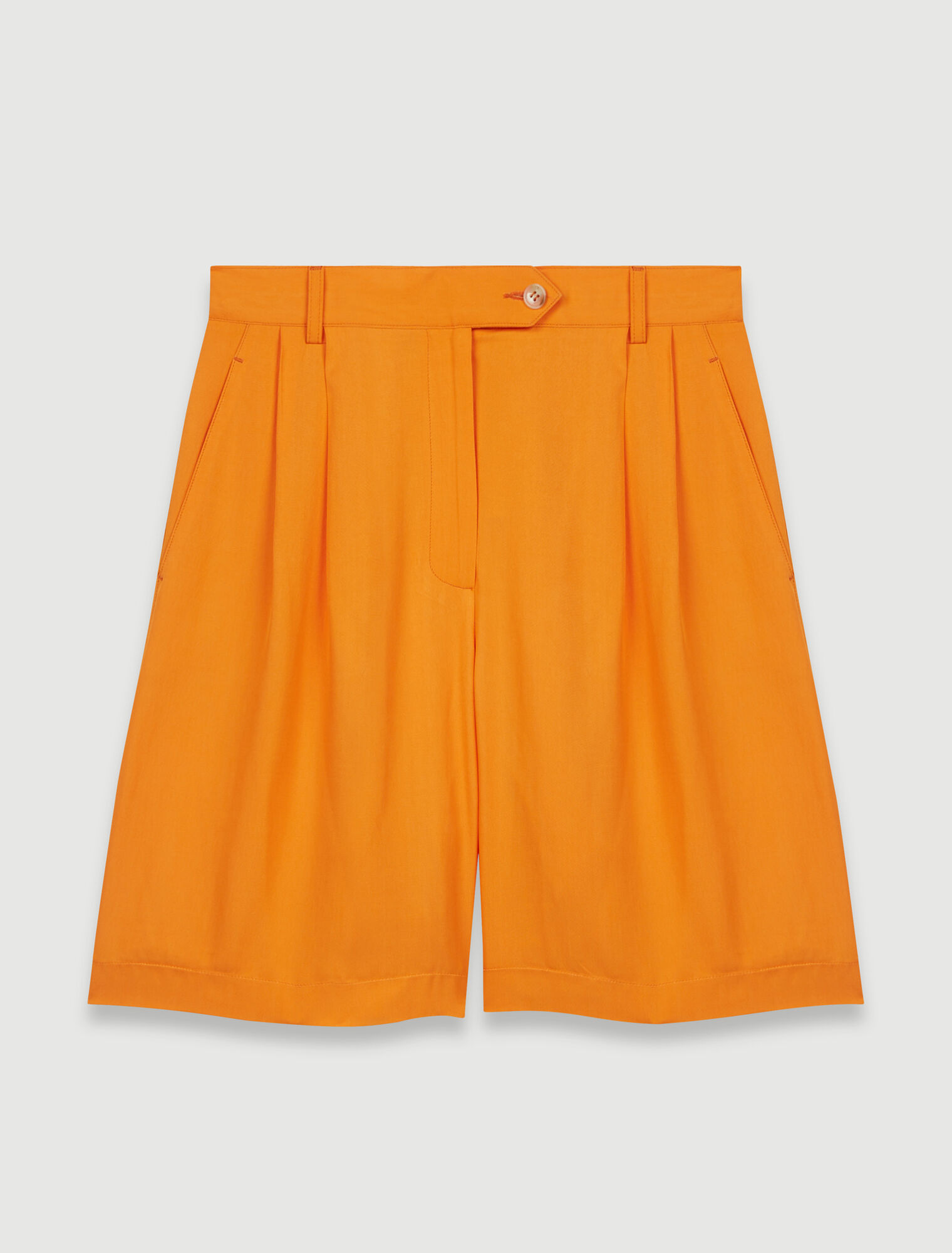 Pantaloncini svasati in raso