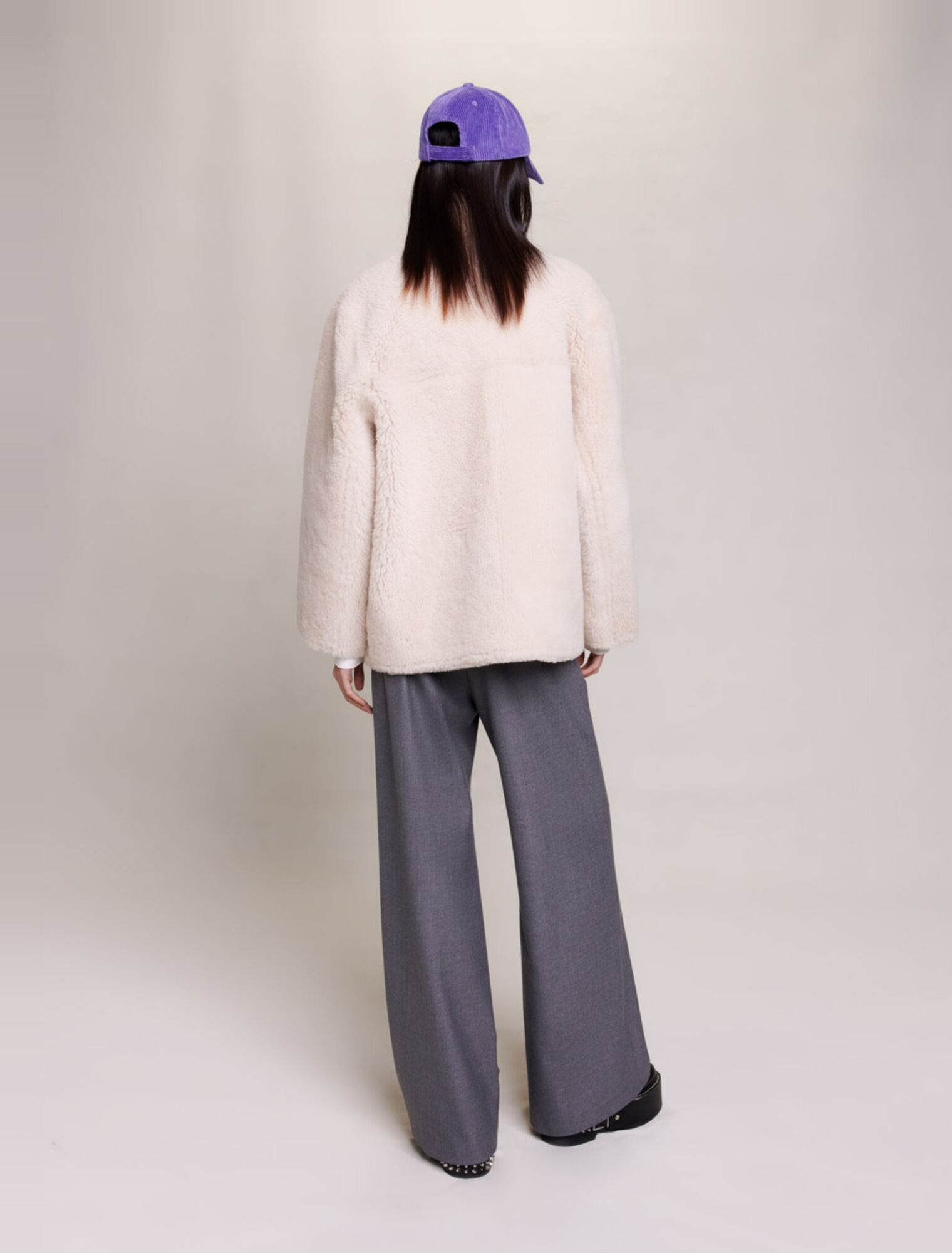 Cappotto corto reversibile