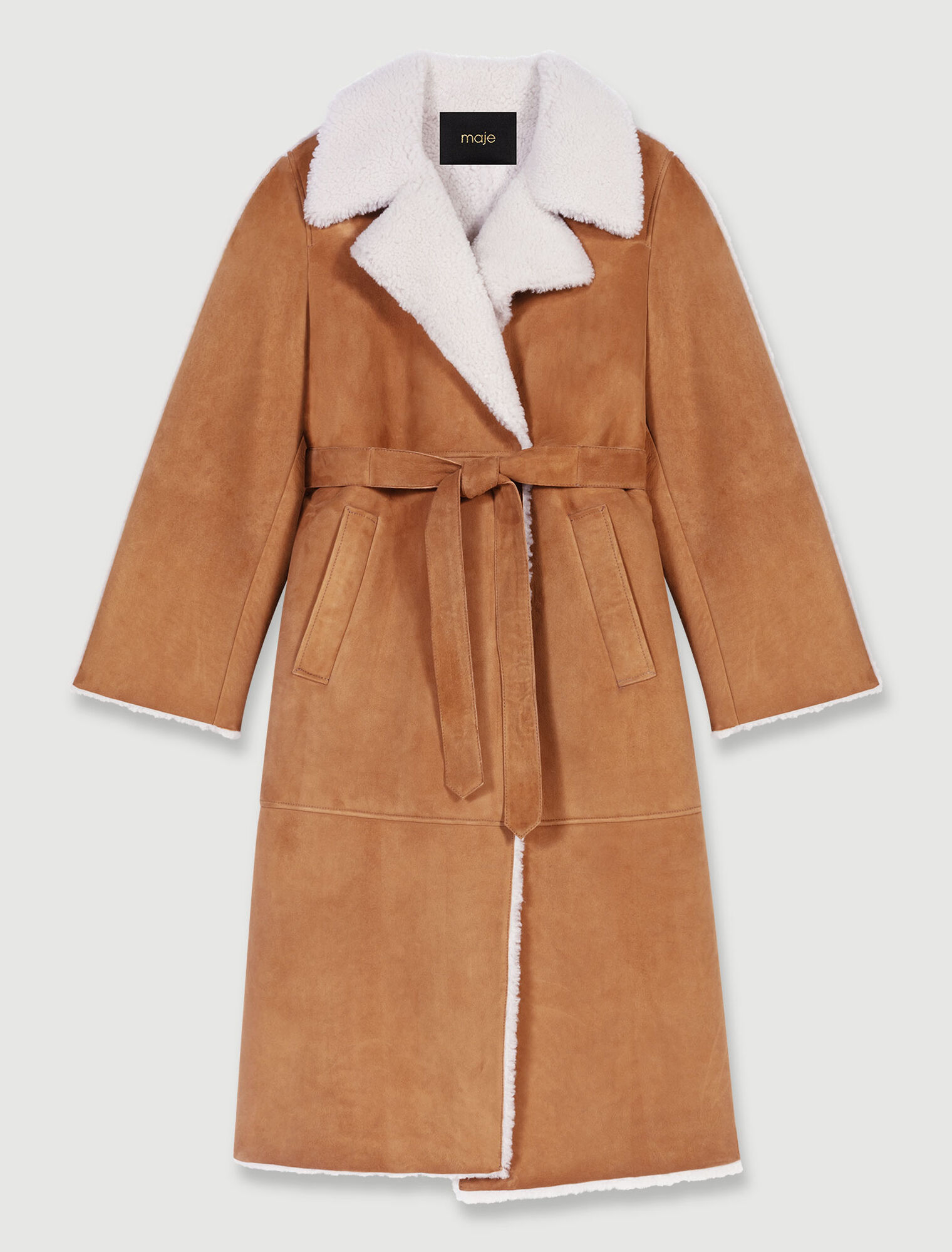 Cappotto lungo in montone