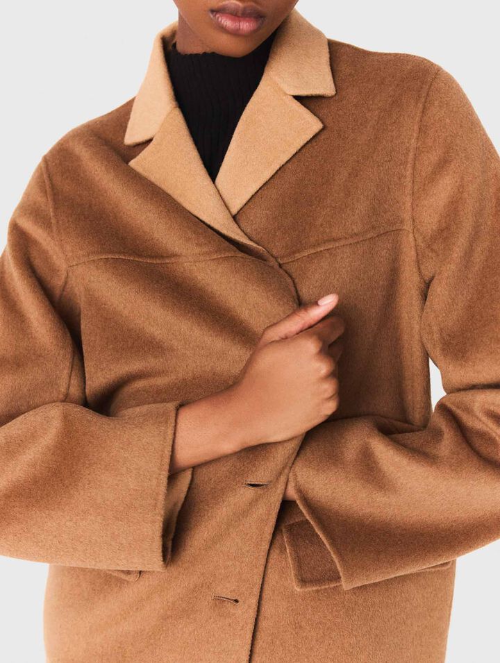 Cappotto double face medio lungo
