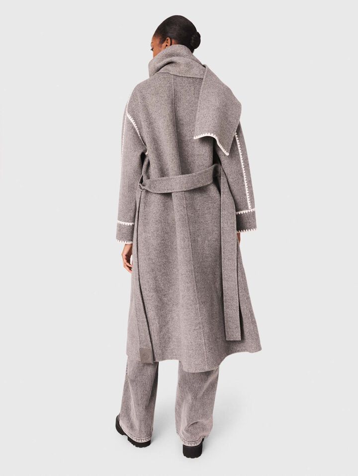 Cappotto lungo double face