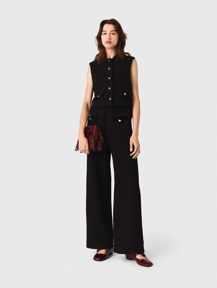 Pantaloni in tweed