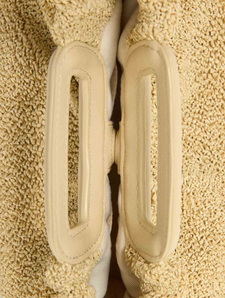 Clutch Mipli effetto boucl&eacute;