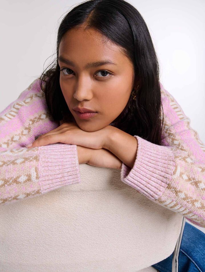 Maglione jacquard