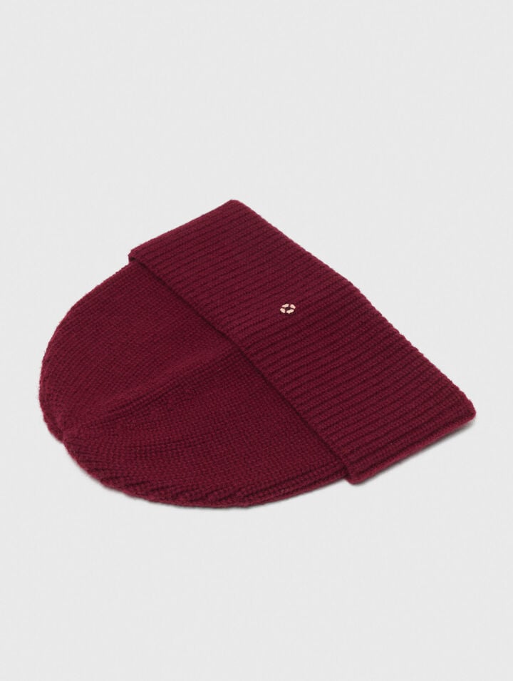 Berretto in lana e cashmere