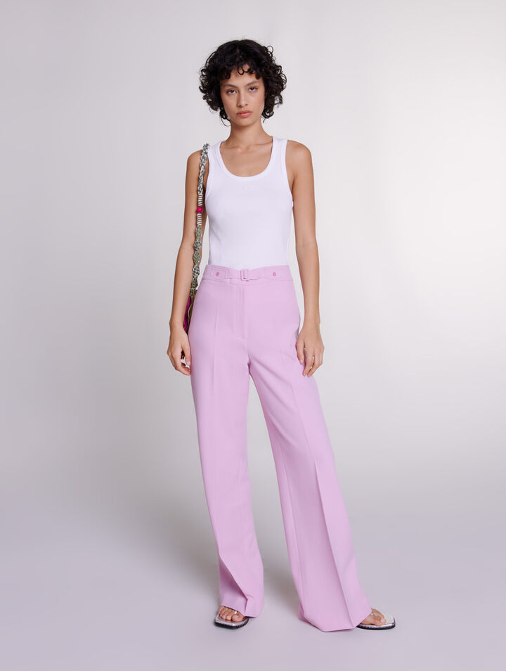 Pantaloni da tailleur larghi