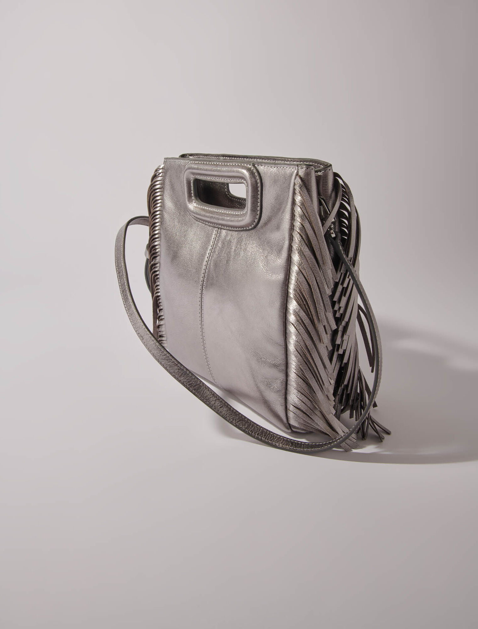 Borsa M in pelle canna di fucile