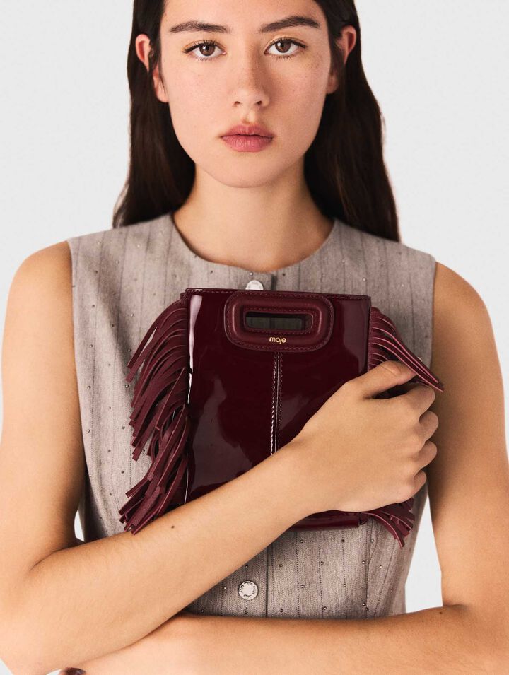 Borsa M mini in pelle liscia