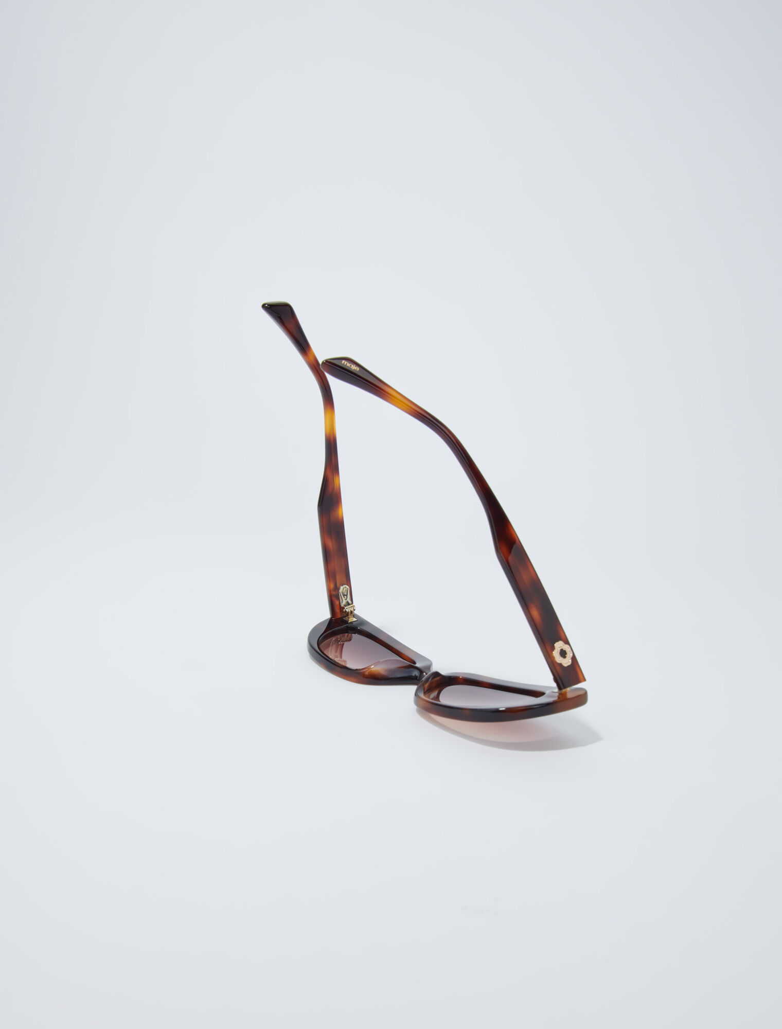Occhiali tipo cat eye in acetato