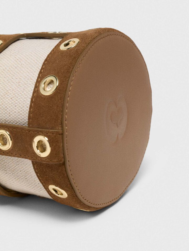 Borsa a secchiello Miss M camoscio