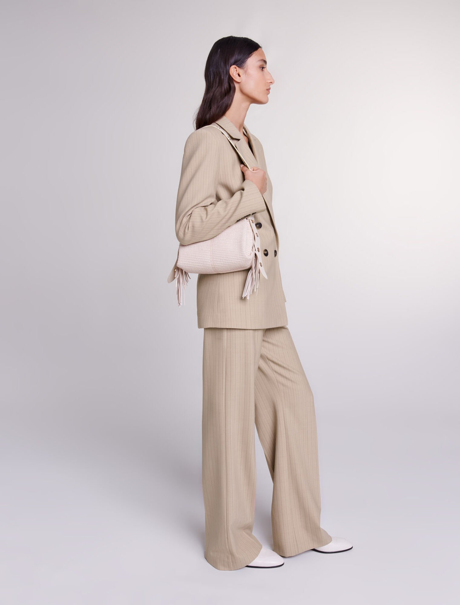 Giacca da tailleur a righe