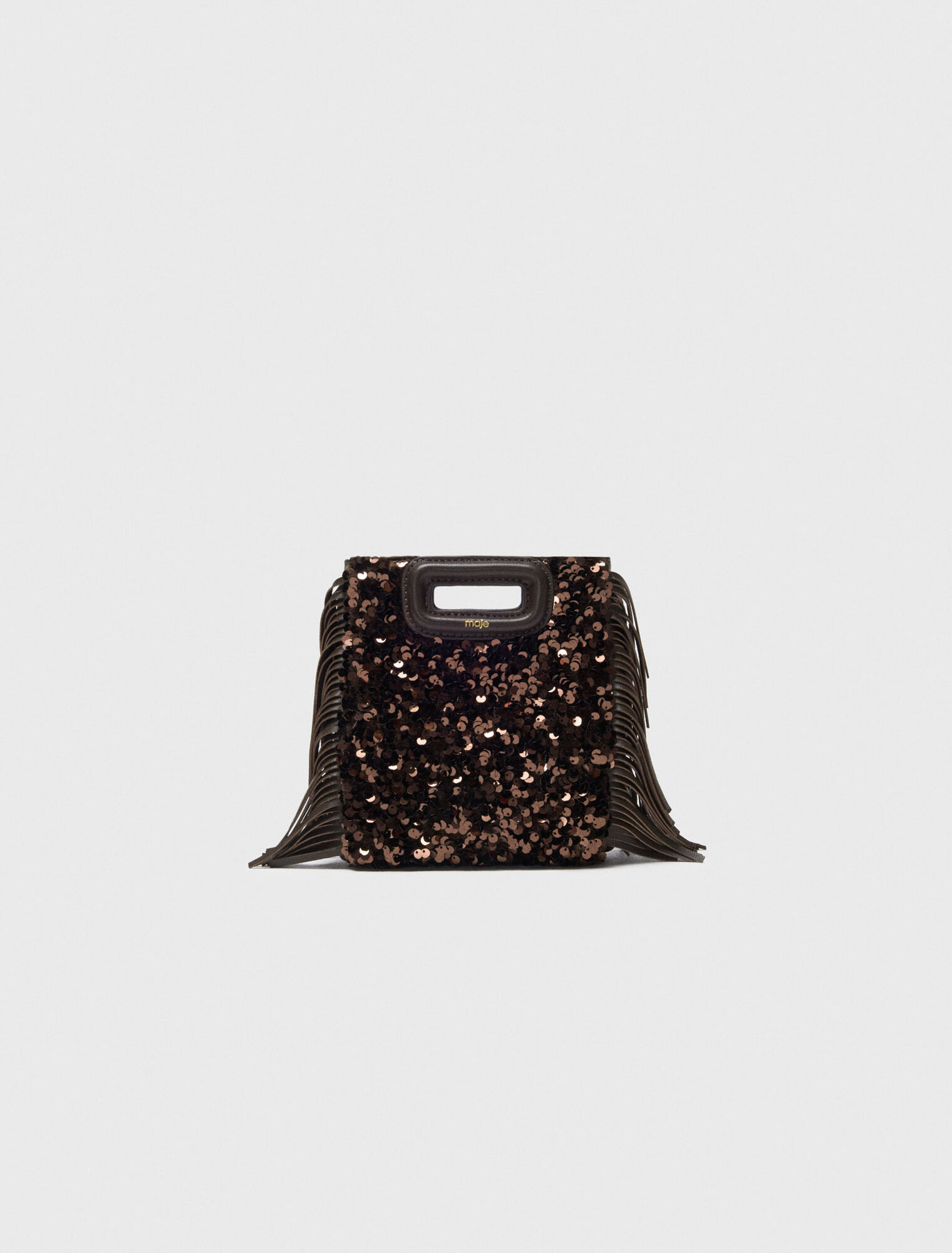 Mini-bag M con lustrini