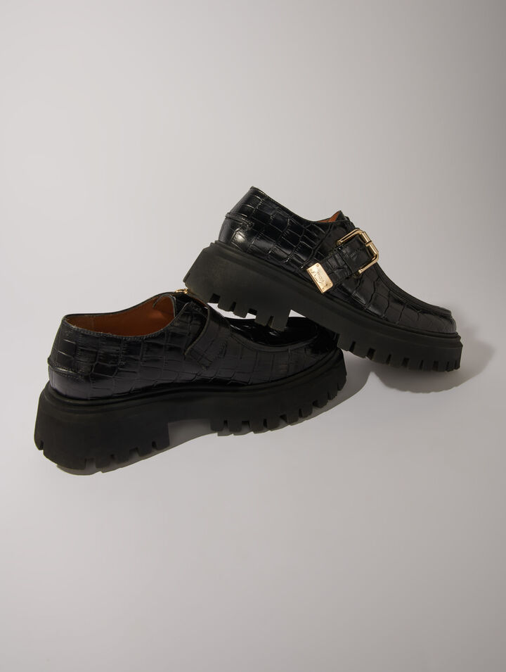 Derbie chunky in pelle