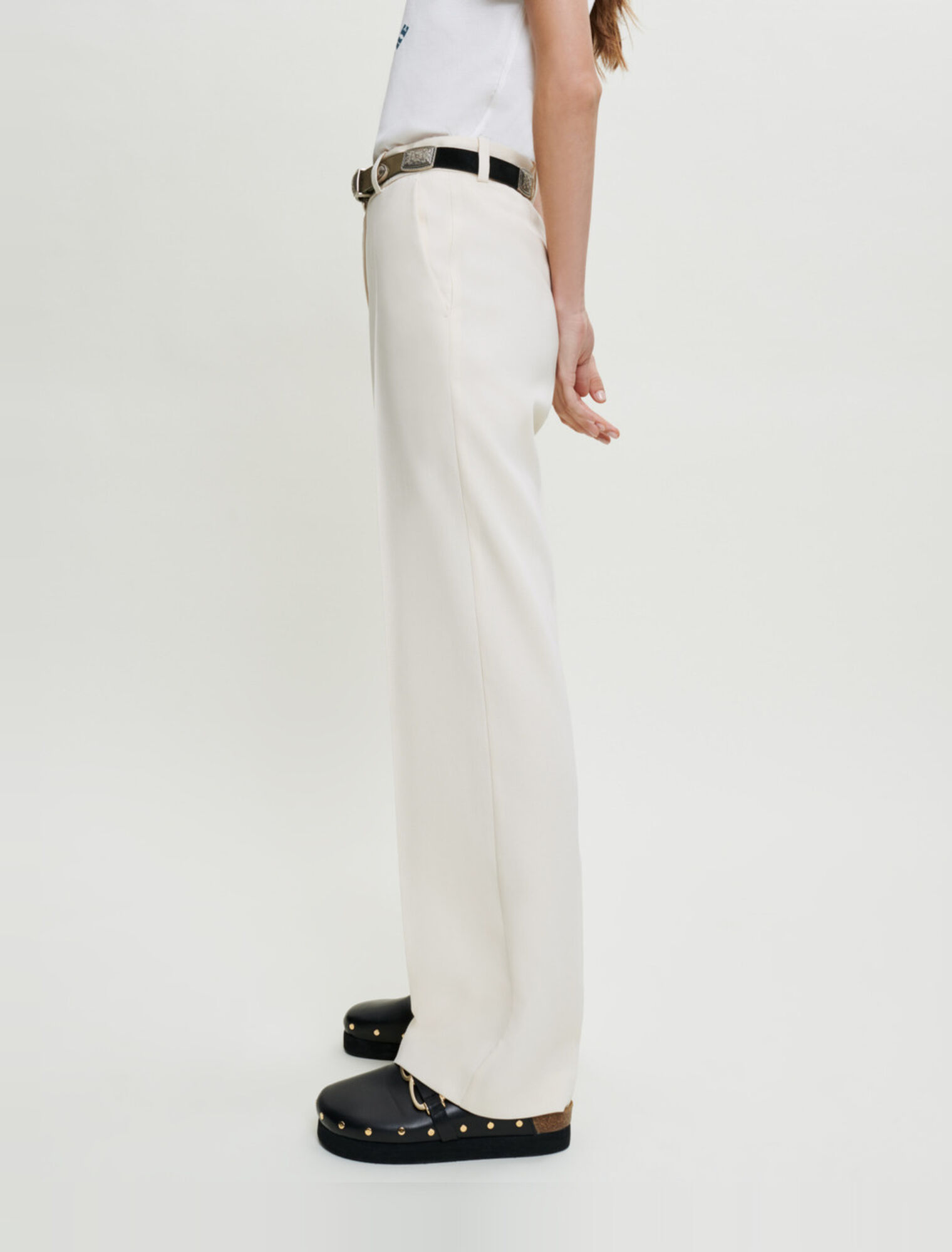Pantaloni da tailleur ampi 