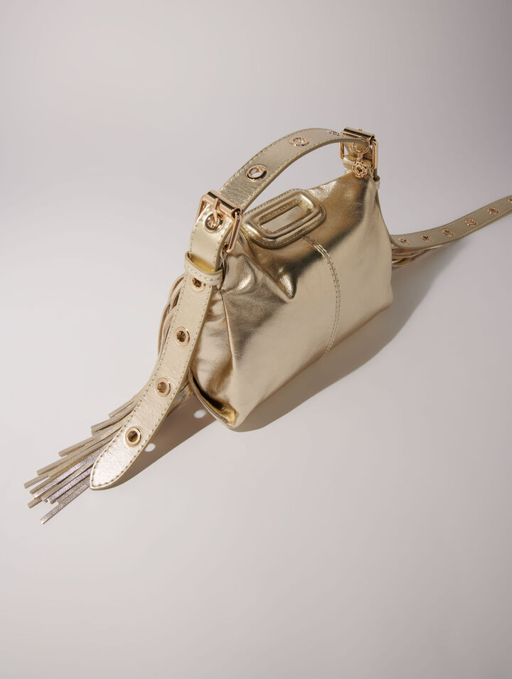 Borsa Miss M mini in pelle metal