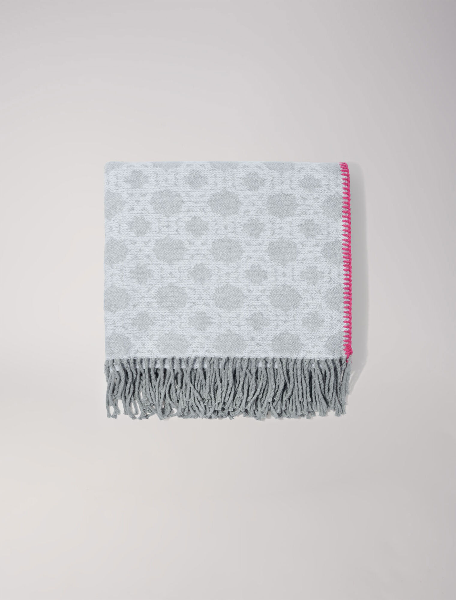Poncho con monogramma