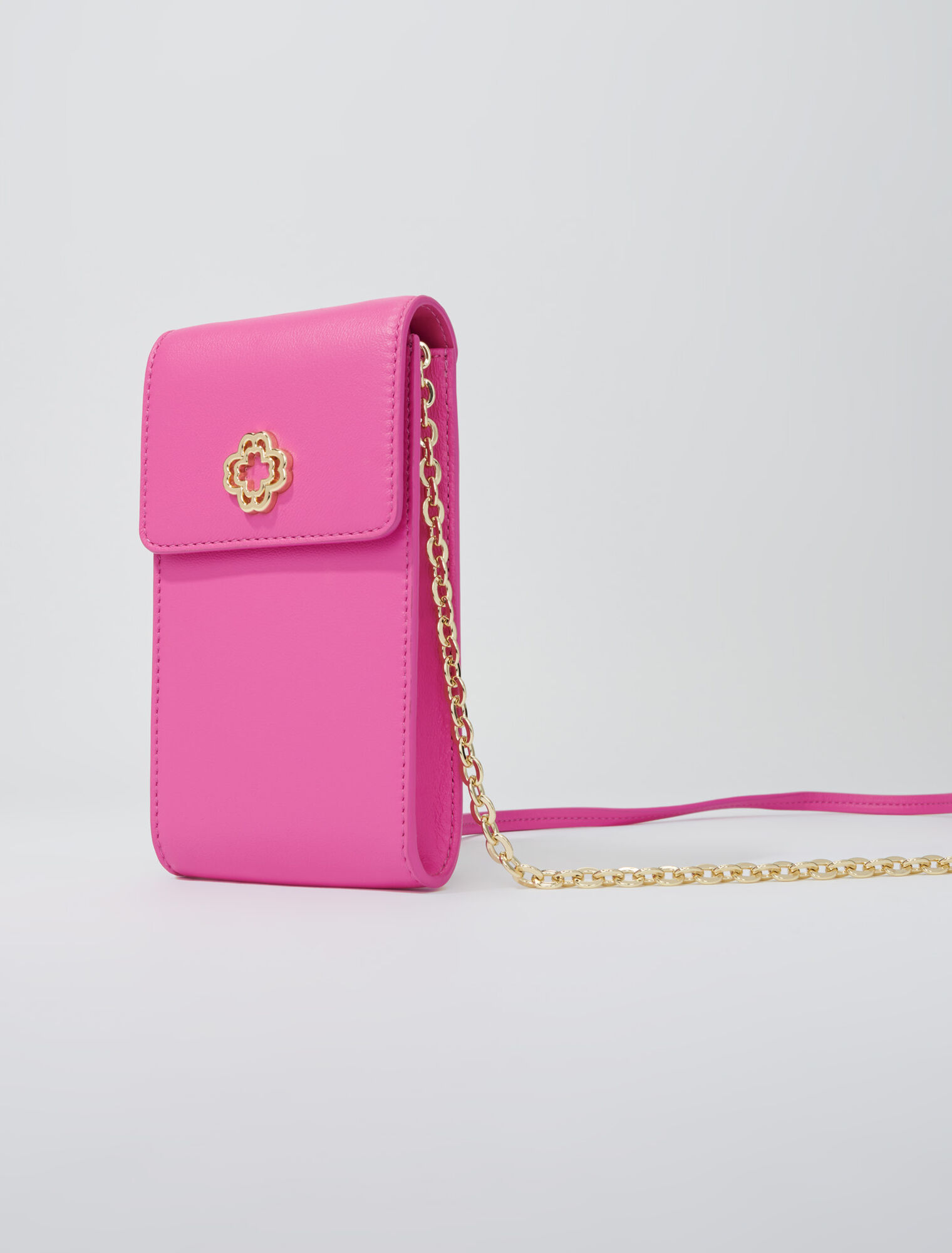 Pochette portatelefono in pelle