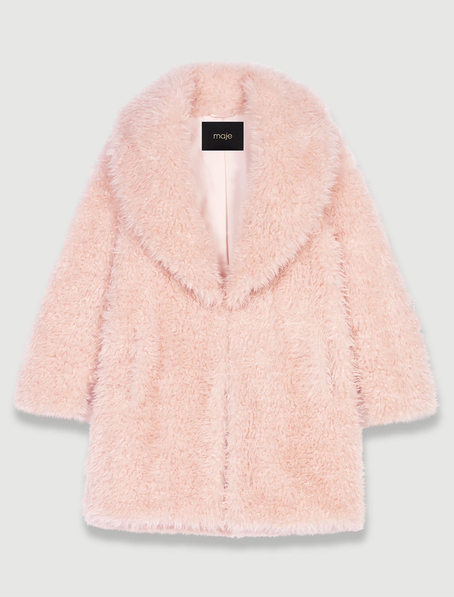 Cappotto in ecopelliccia