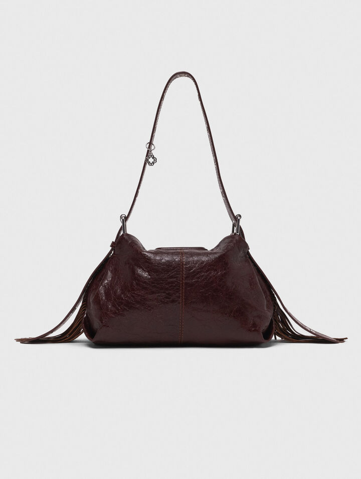 Borsa Miss M in pelle craquelé