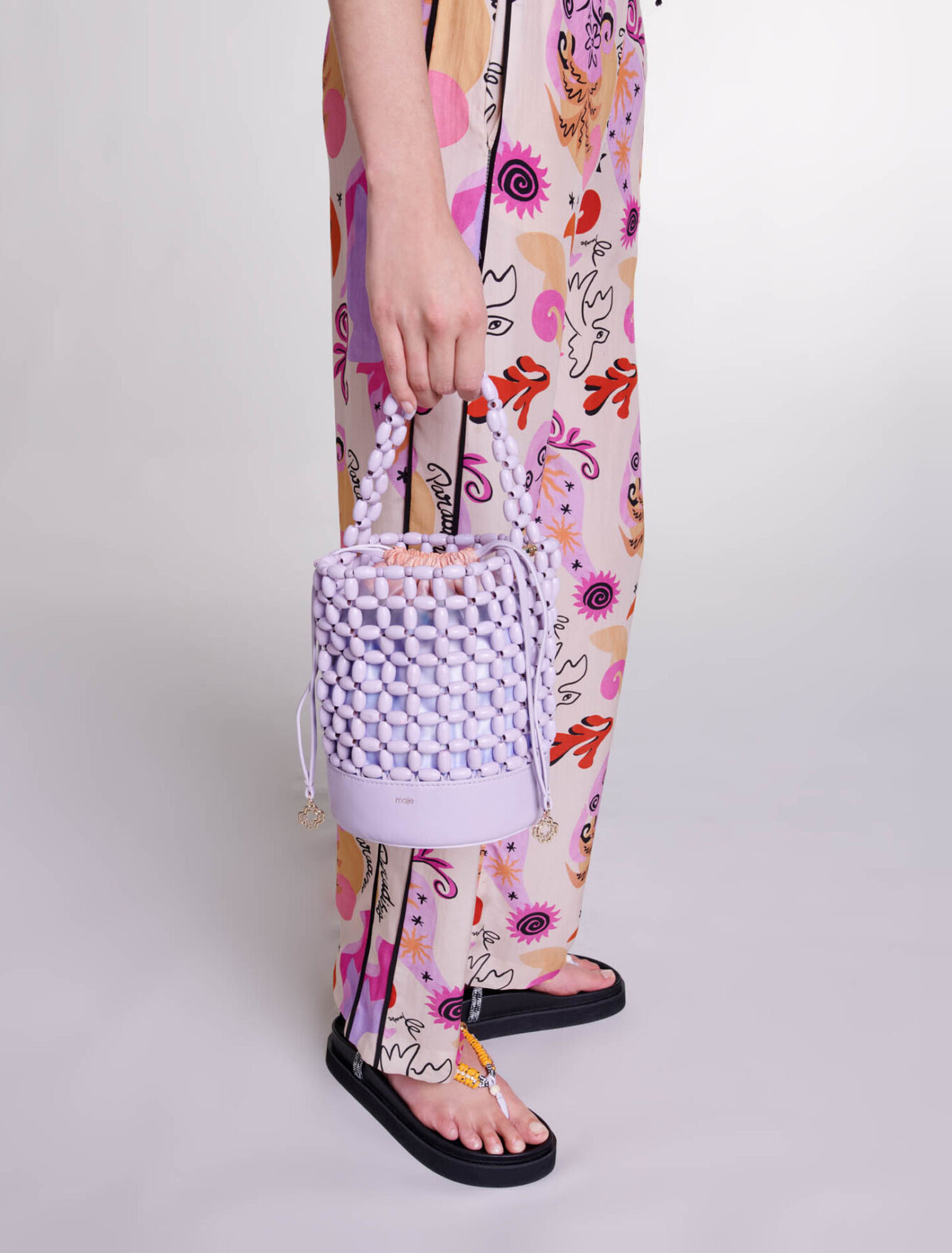 Pantaloni in seta
