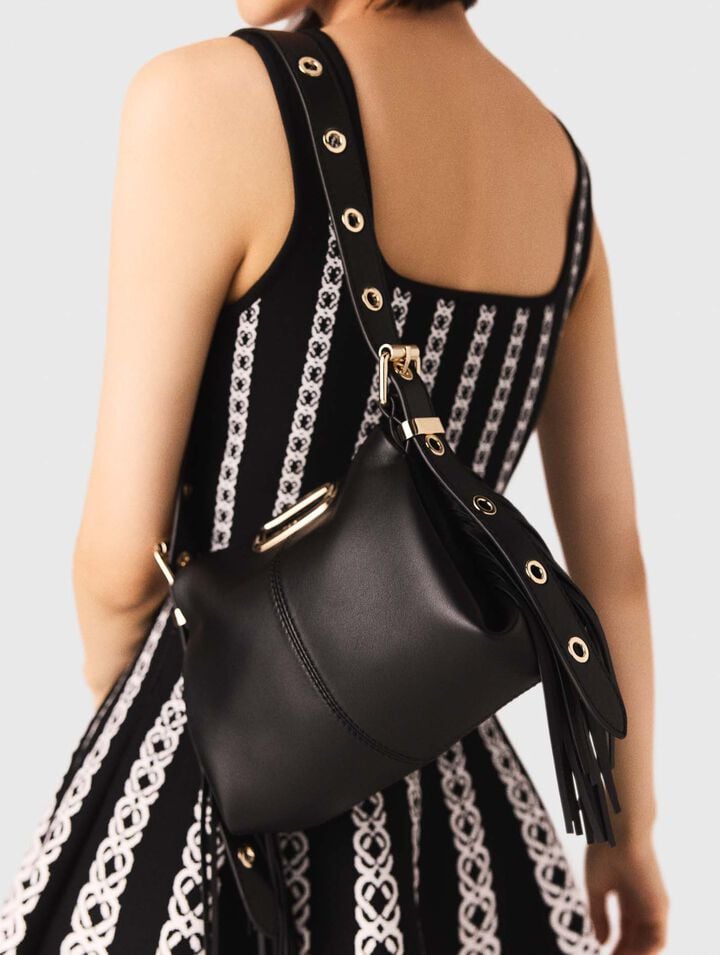 Borsa Miss M mini manico dorato