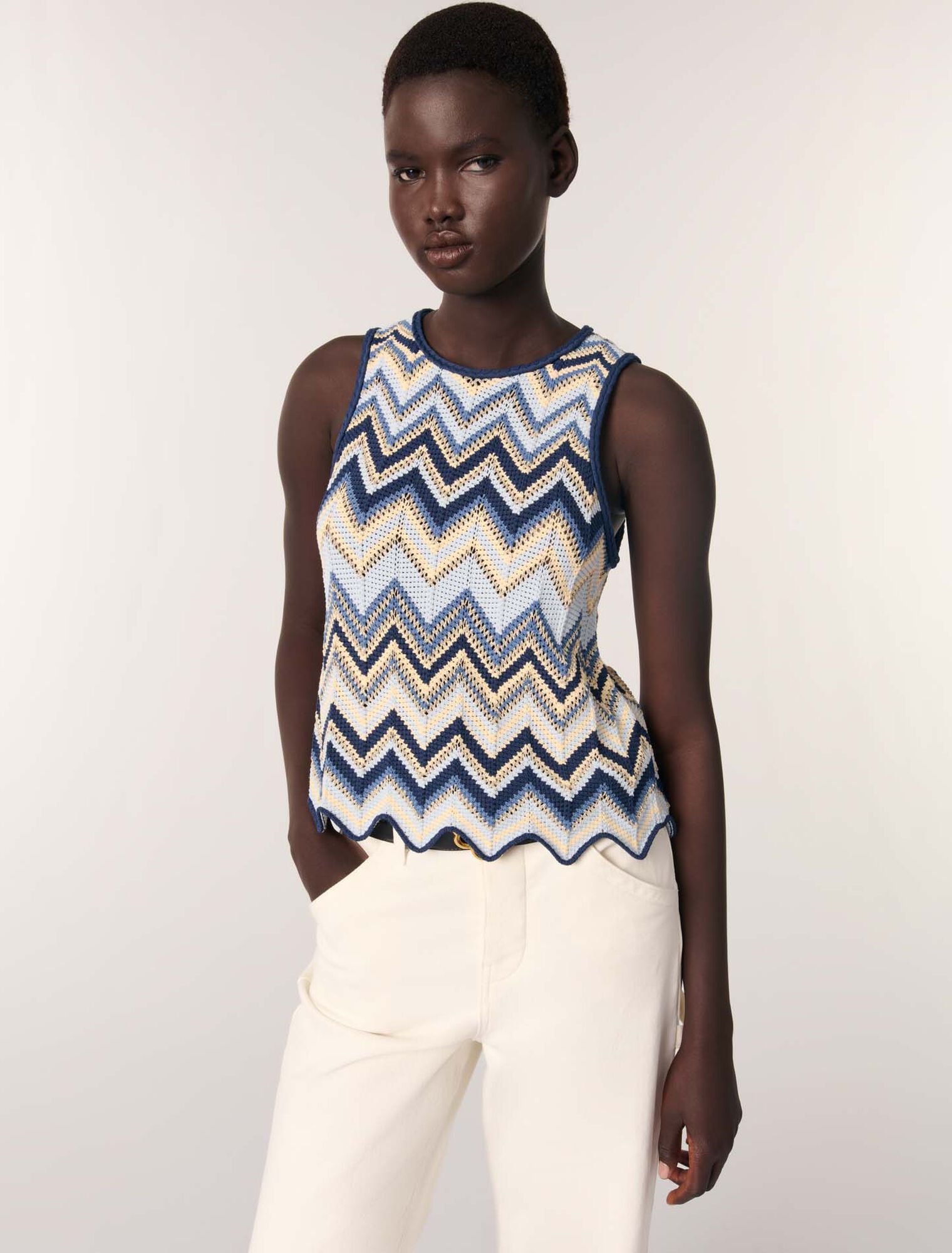 Top in crochet