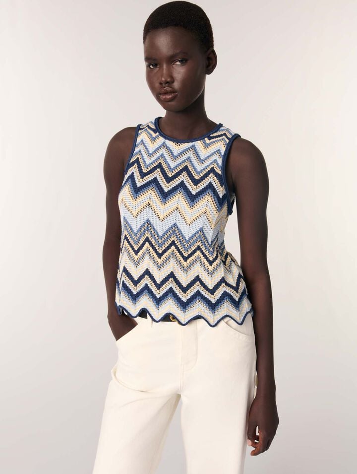 Top in crochet
