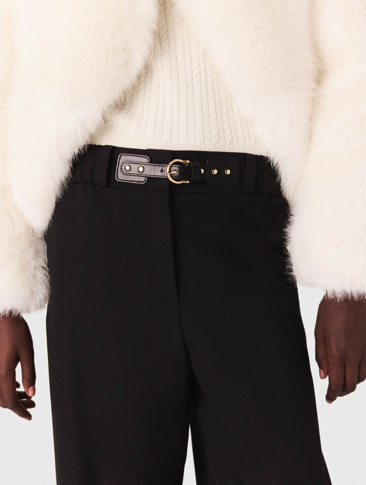Pantaloni da tailleur a gamba larga