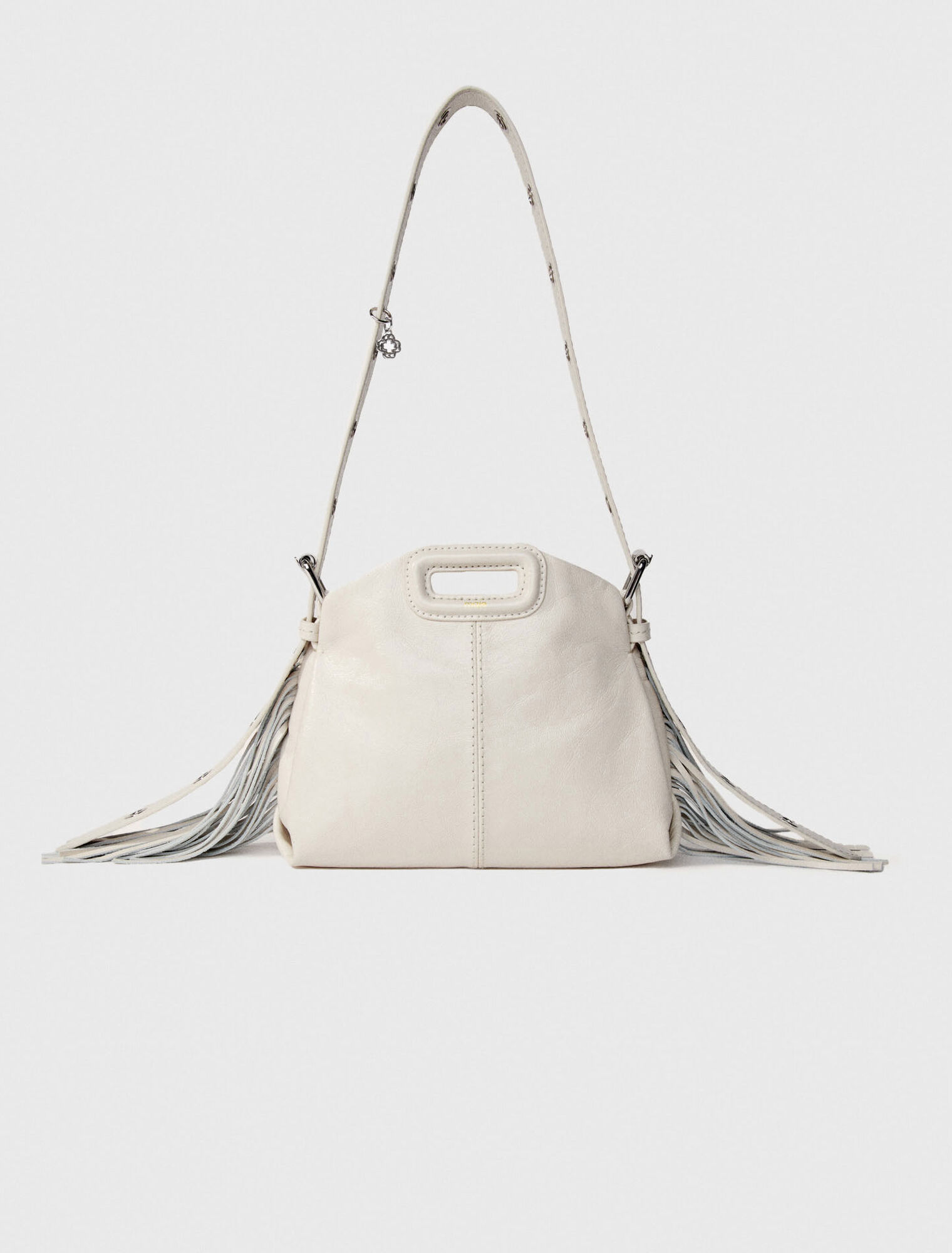 Mini-bag Miss M in pelle craquelé