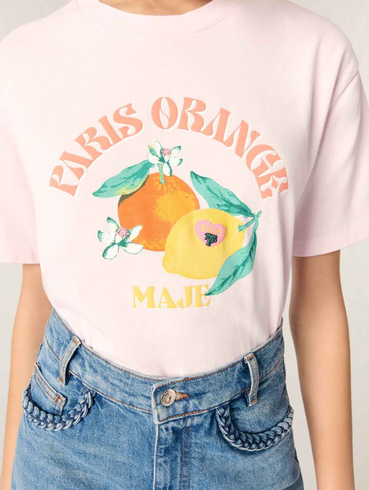T-shirt con stampa