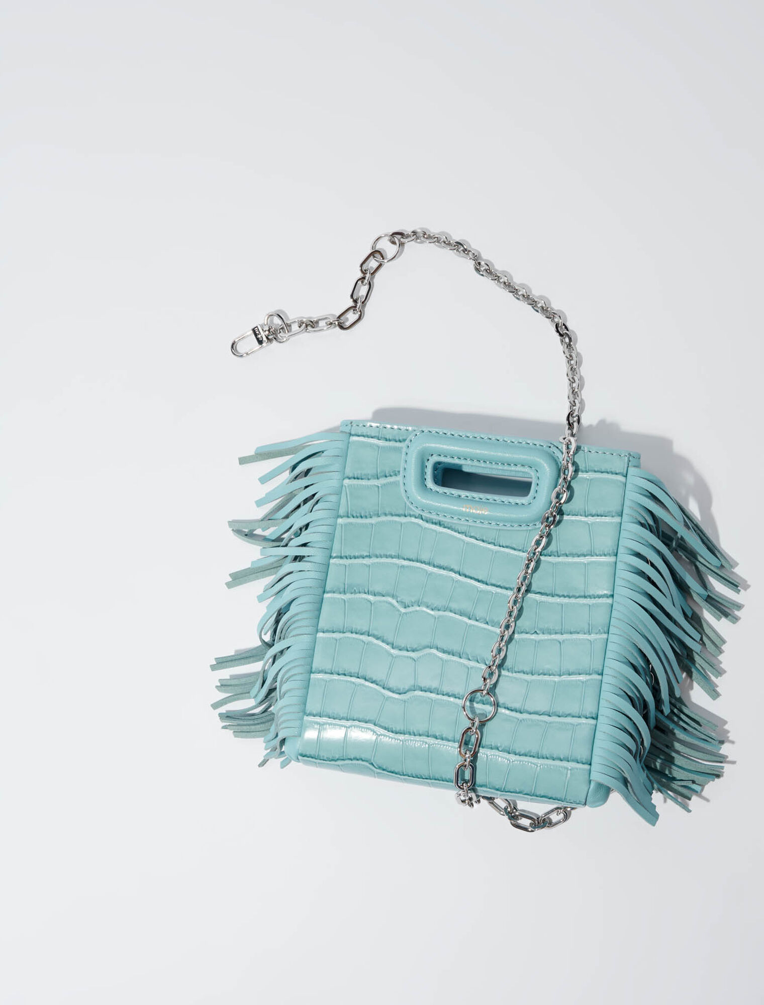 Borsa M Mini in pelle di coccodrillo