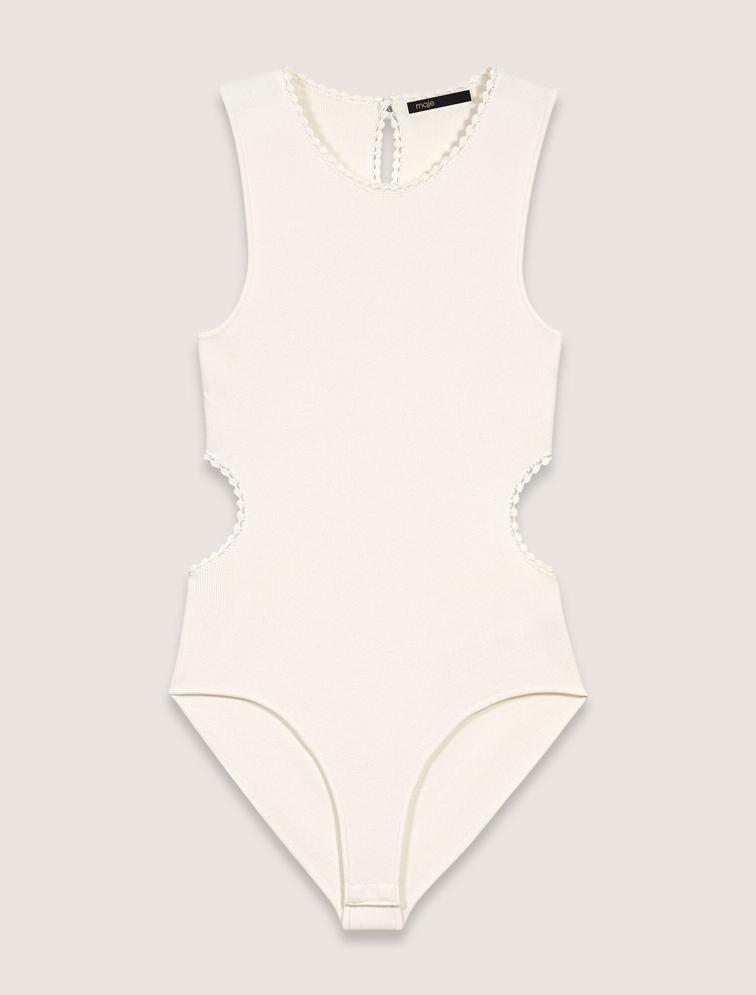 Body schiena scoperta, collo bijoux