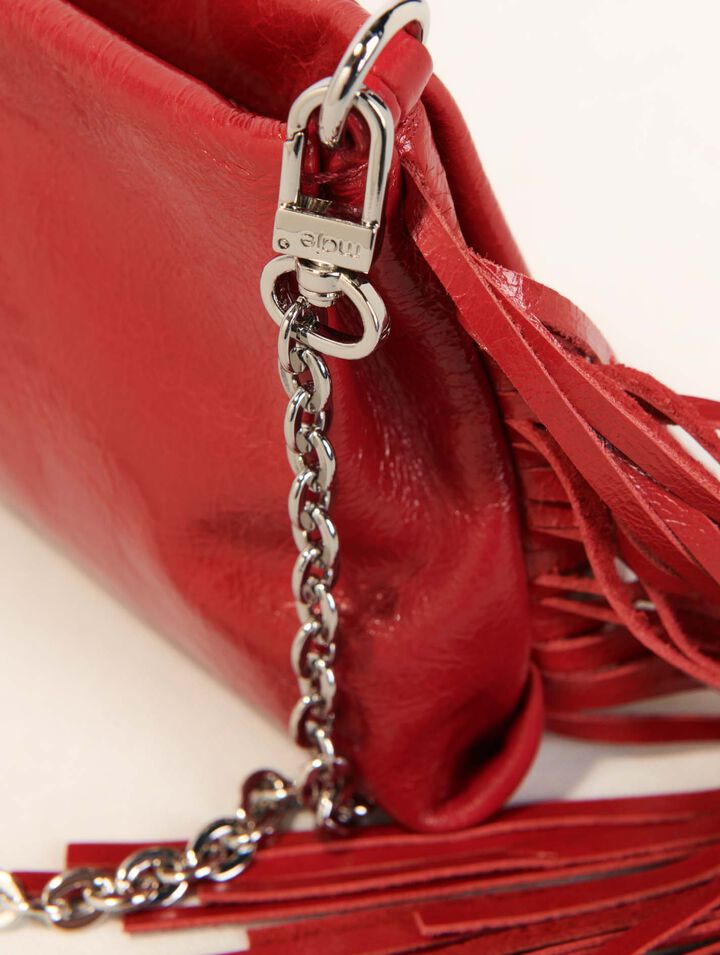 Pochette Miss M Pouch pelle vernice