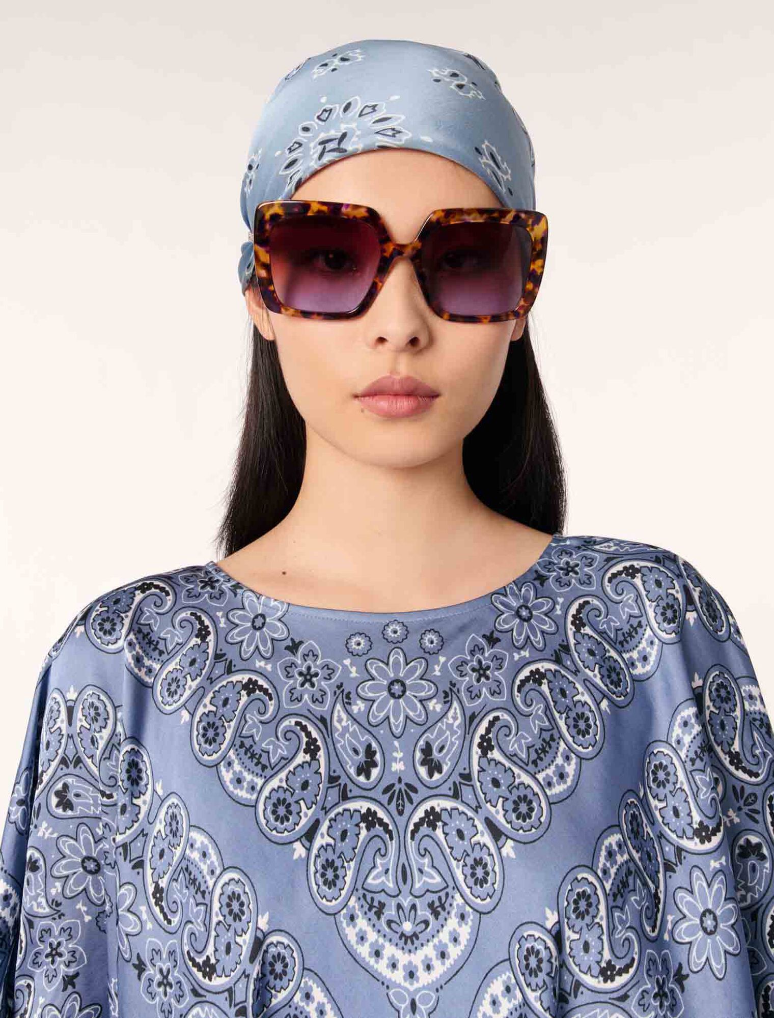 Top fluido con stampa