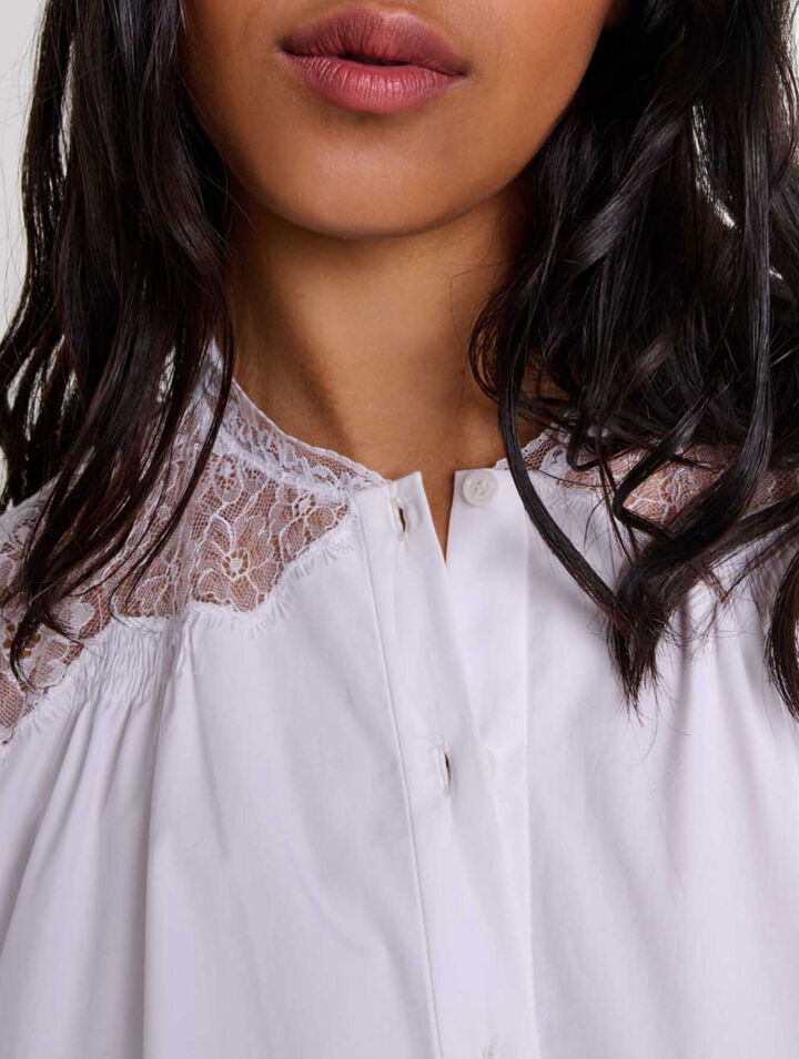 Camicia in pizzo