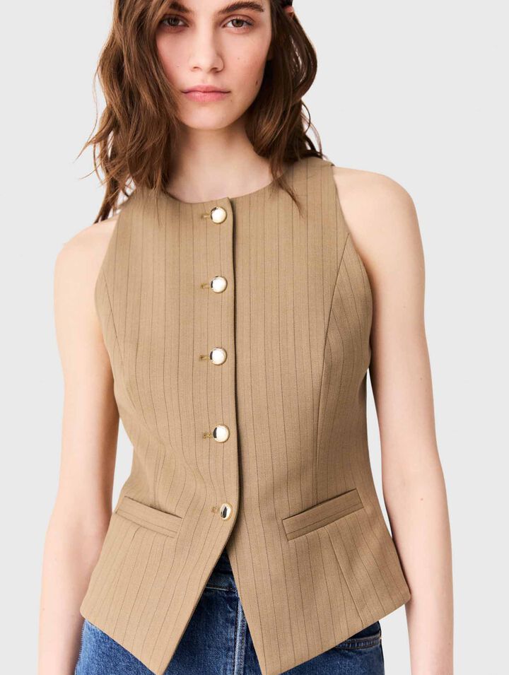 Panciotto sartoriale lungo