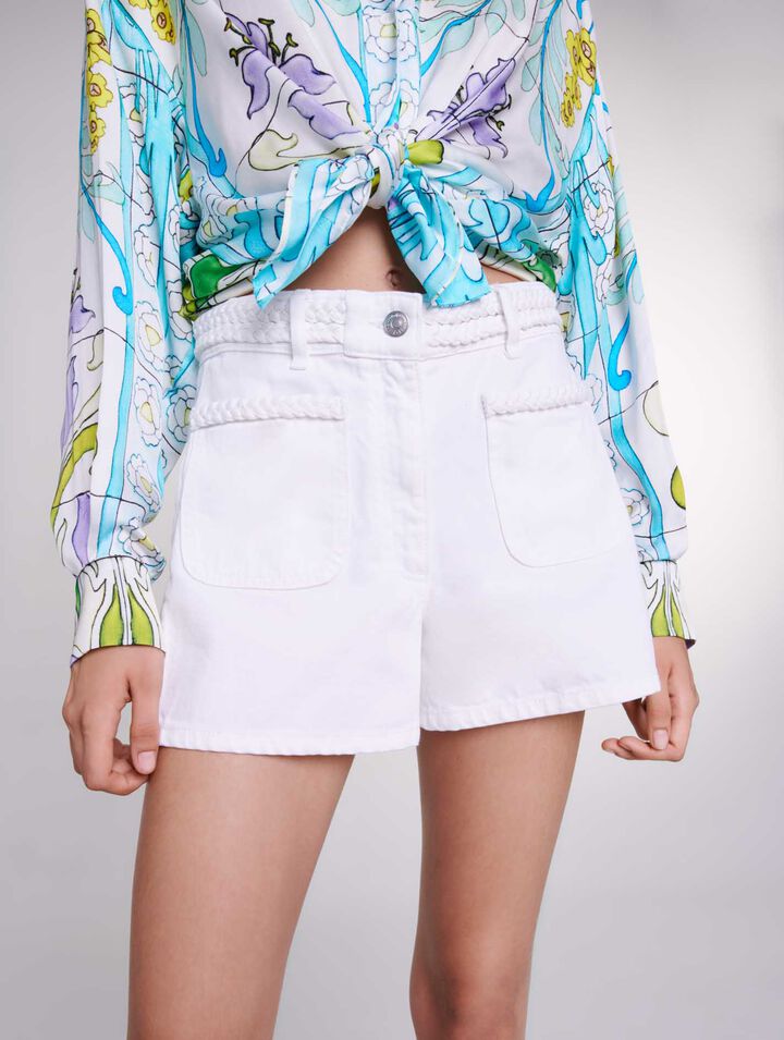 Shorts in denim