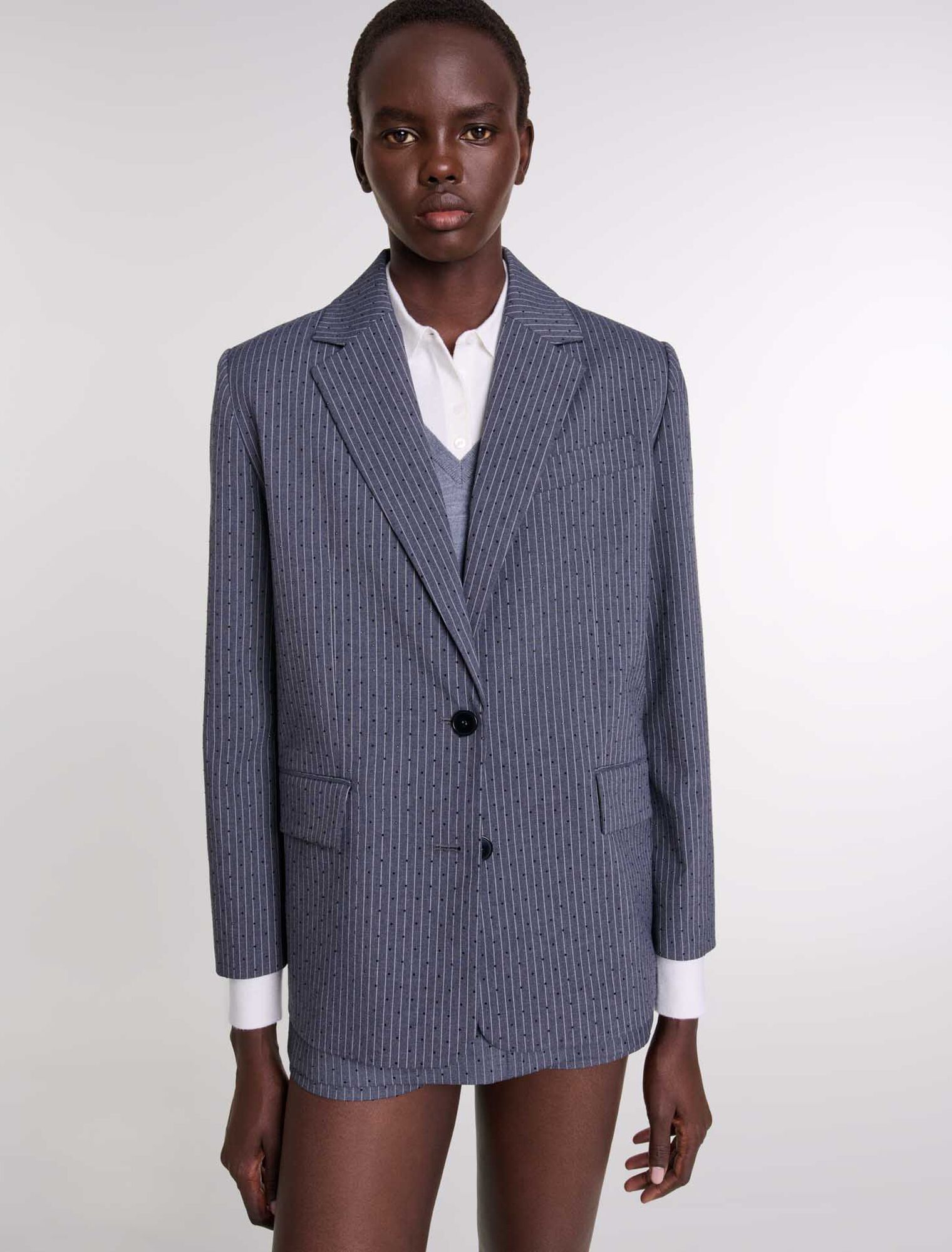 Giacca da tailleur glitterata