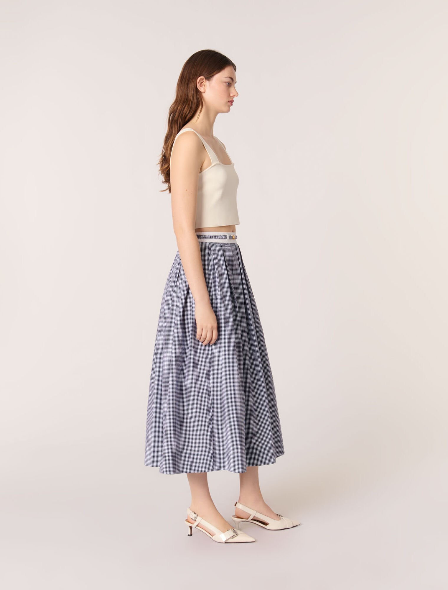 Décolleté slingback doppia fibbia