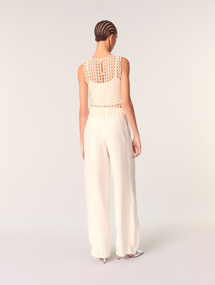 Pantaloni da tailleur larghi