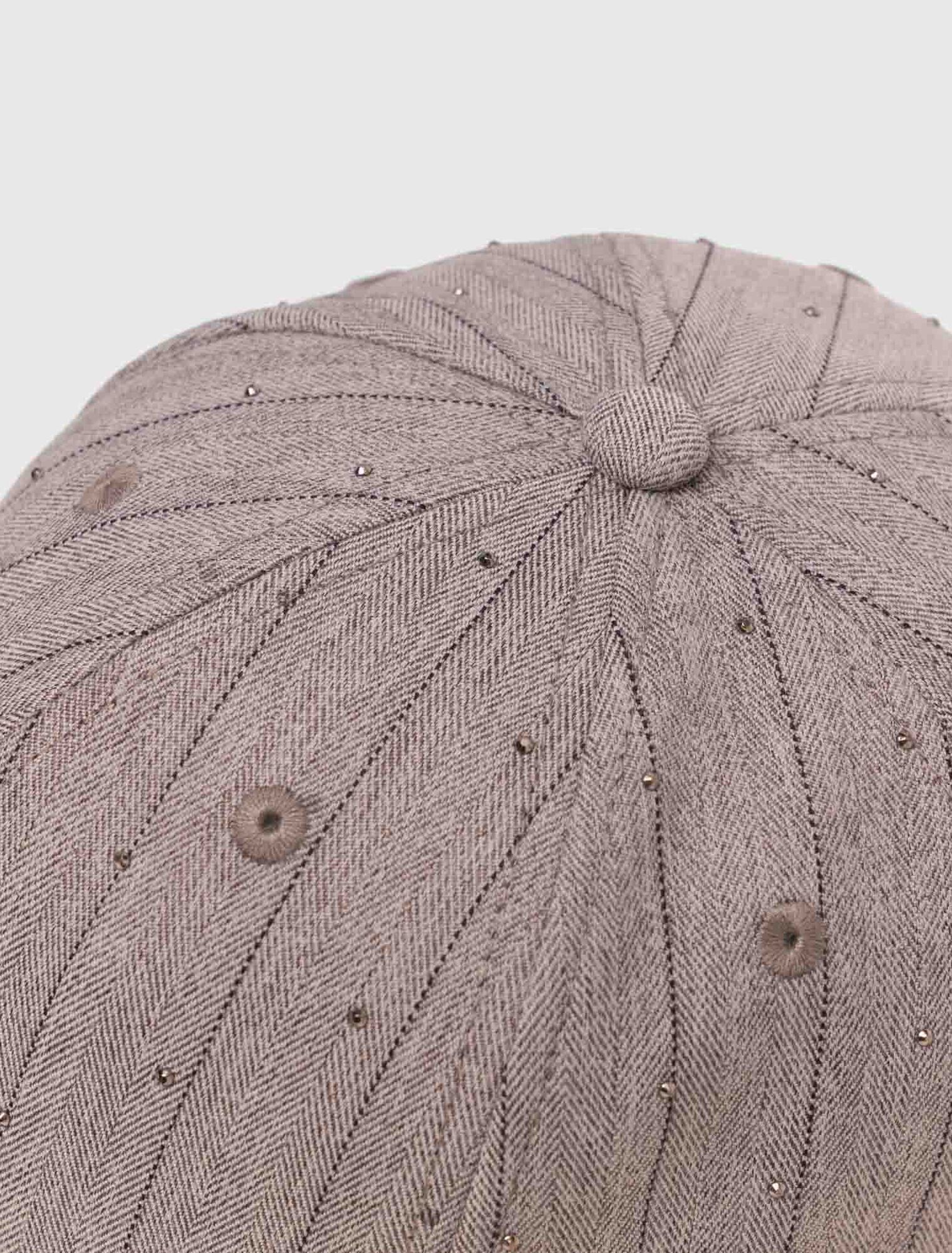 Cappellino di cotone con stampa