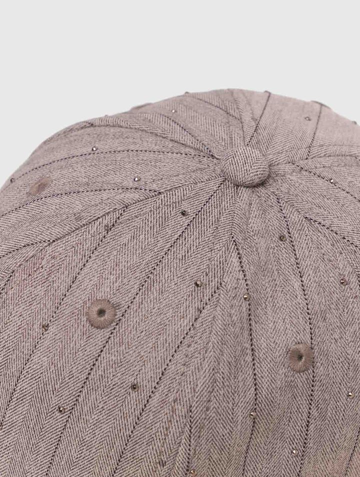 Cappellino di cotone con stampa