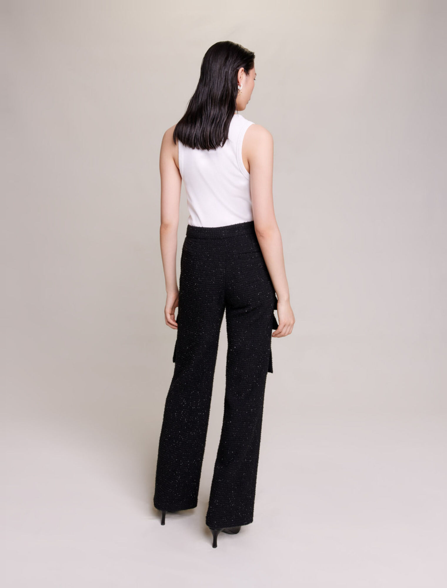 Pantaloni in tweed