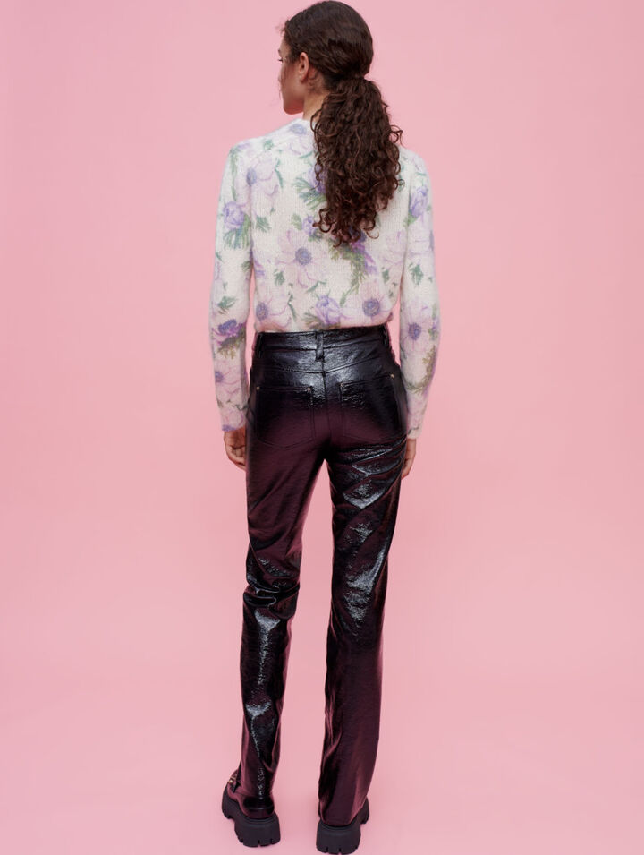 Pantaloni svasati in vinile
