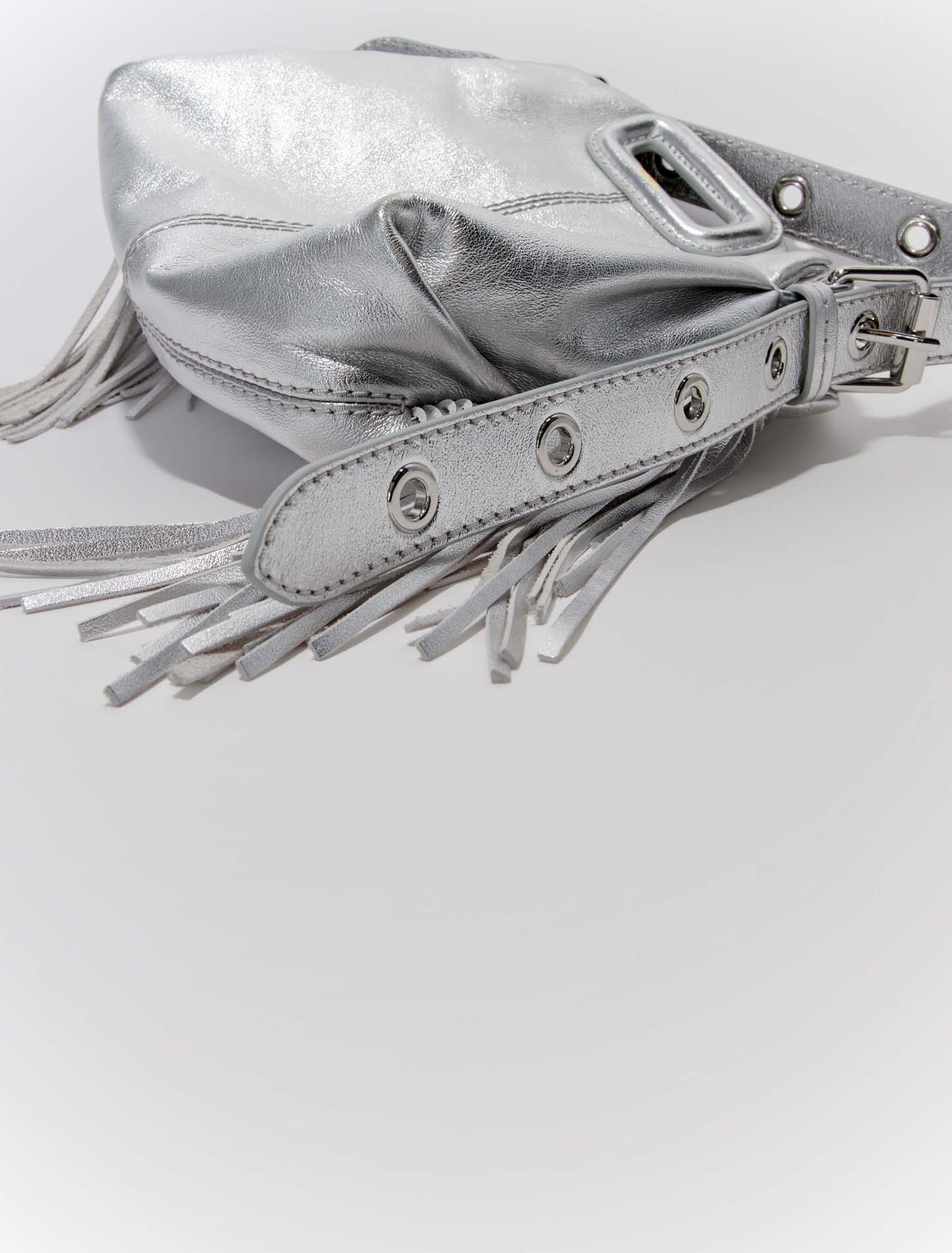 Borsa Miss M mini in pelle metal