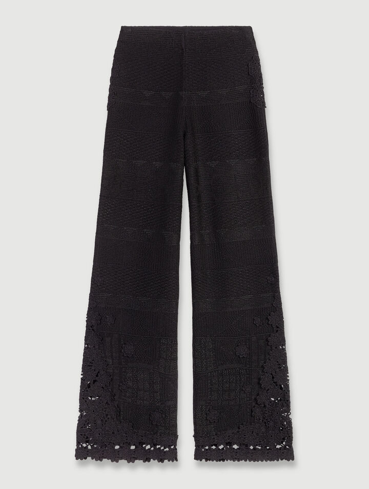 Pantaloni in crochet