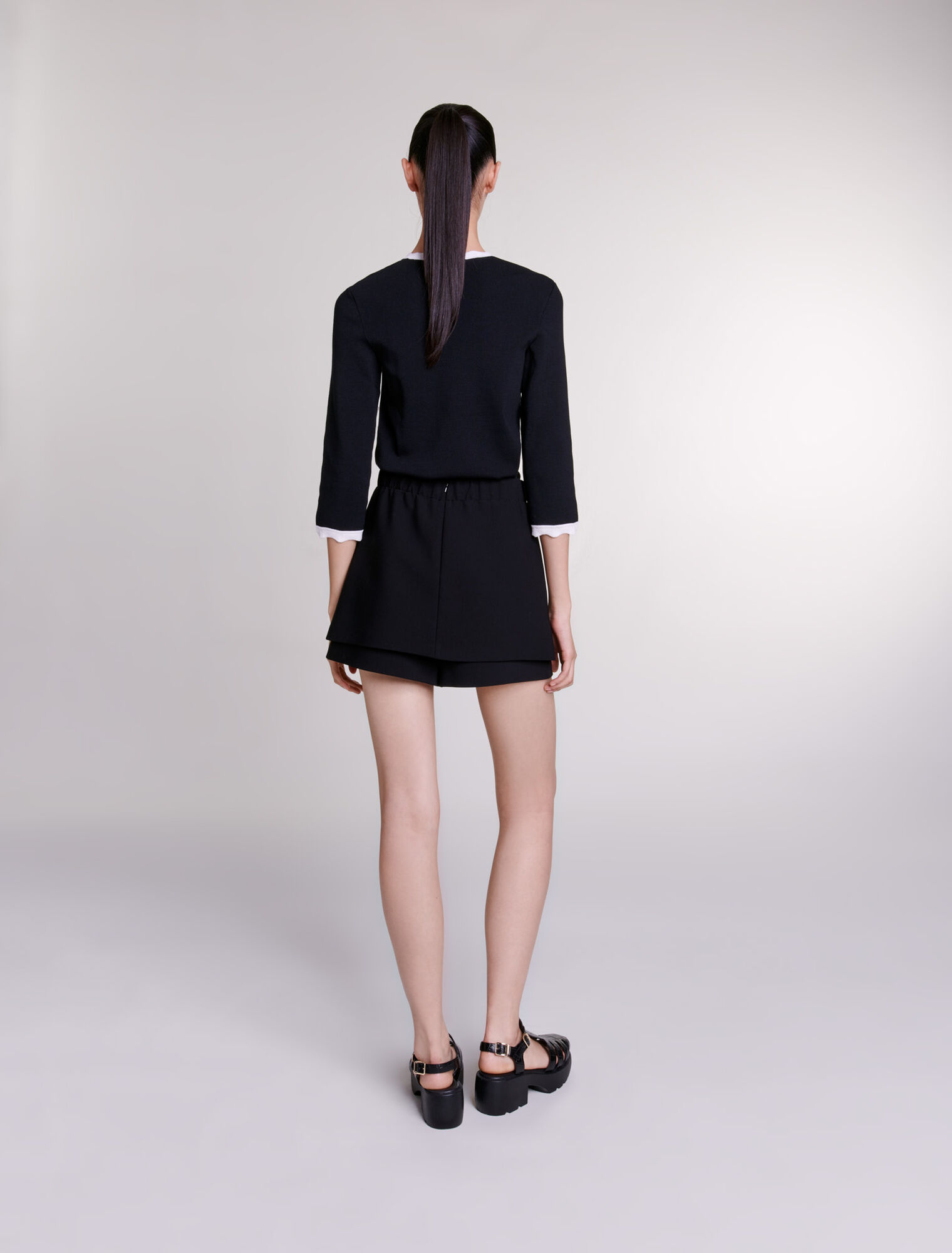 Cardigan bicolor