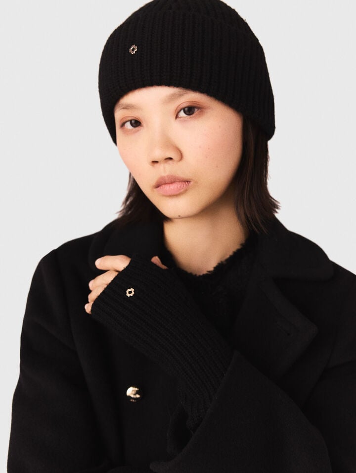 Berretto in lana e cashmere