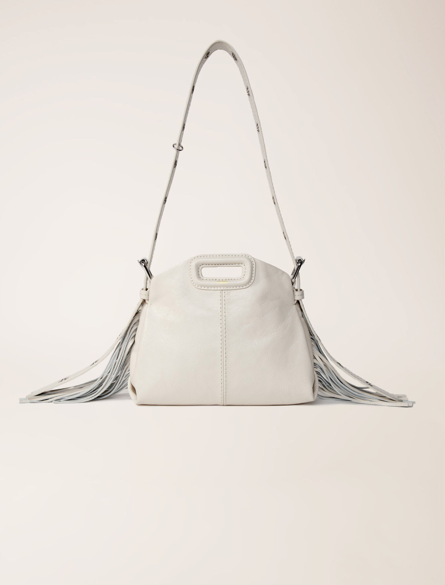 Mini-bag Miss M in pelle craquelé